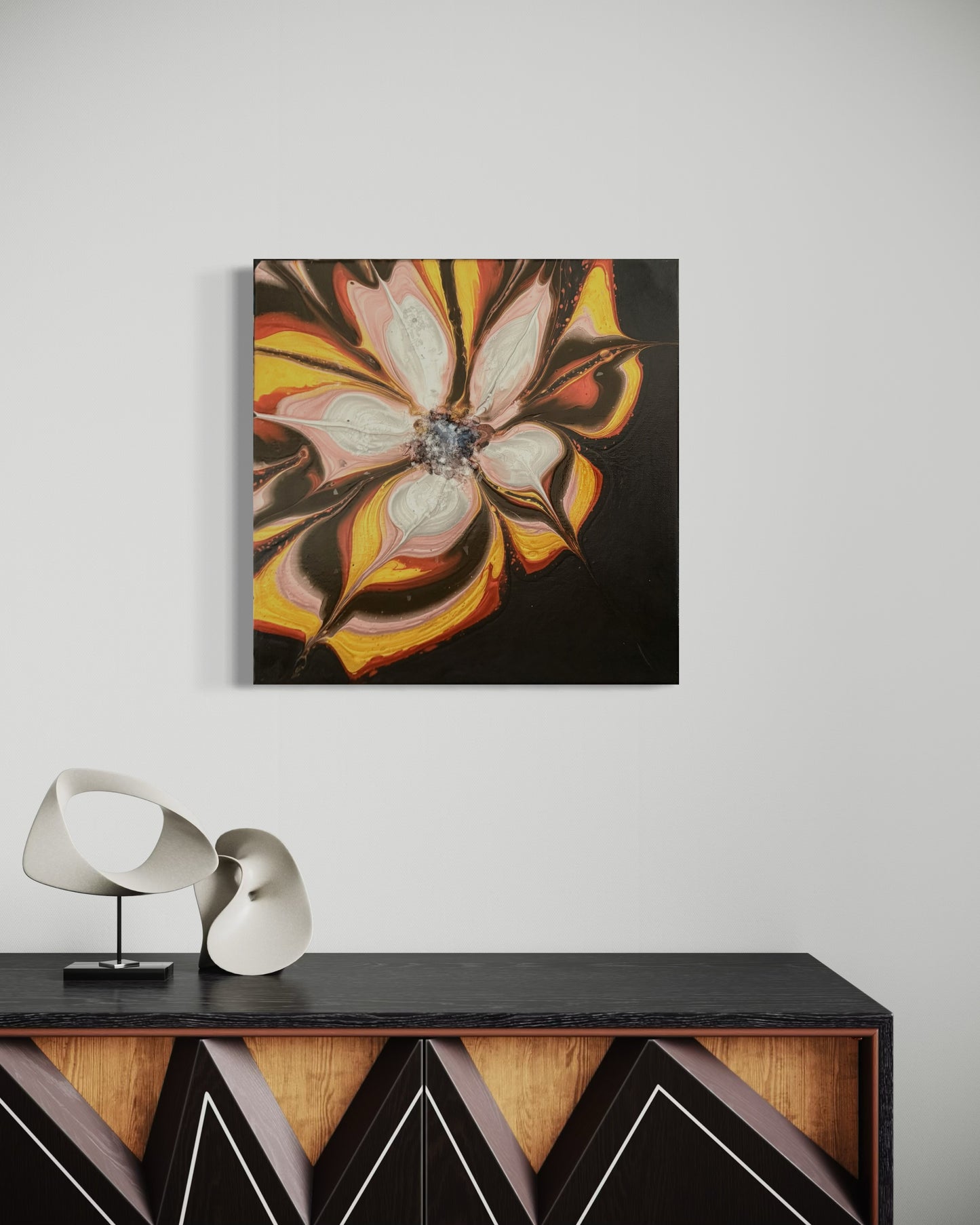 Blooming crystals
