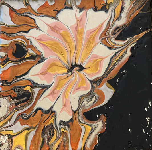 Abstract orchid